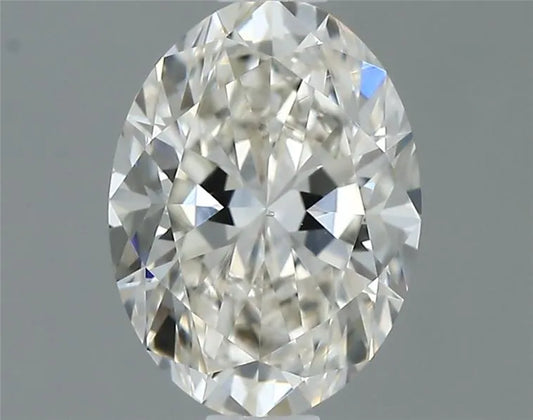 0.70ct Oval Natural Diamond (Colour I, Clarity VS2, GIA Certified)