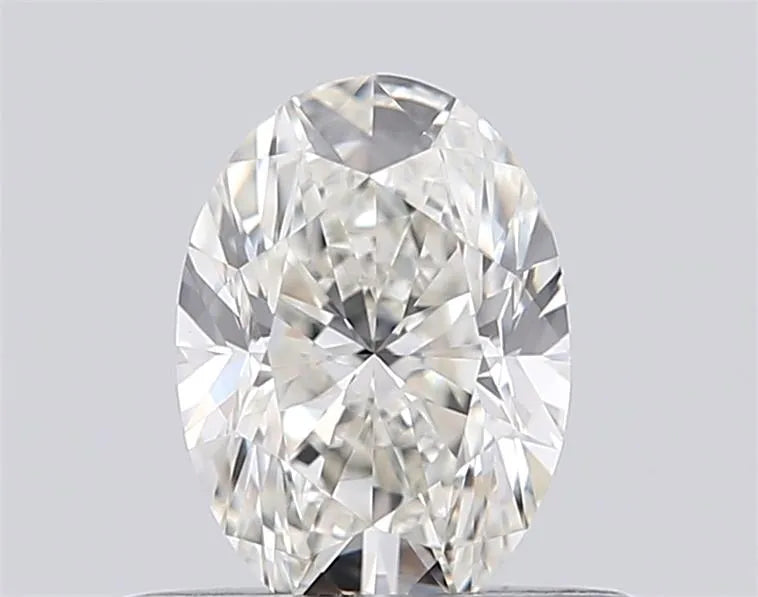 0.70ct Oval Natural Diamond (Colour J, Clarity VS2, GIA Certified)