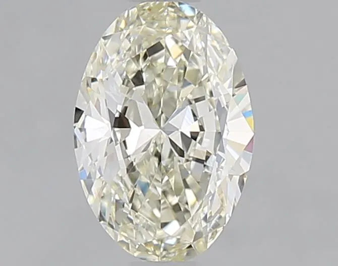 0.70ct Oval Natural Diamond (Colour K, Clarity VS1, GIA Certified)