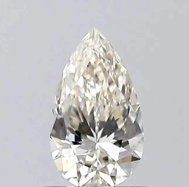 0.70ct Pear Natural Diamond (Colour J, Clarity VS2, Cut VG, IGI Certified)