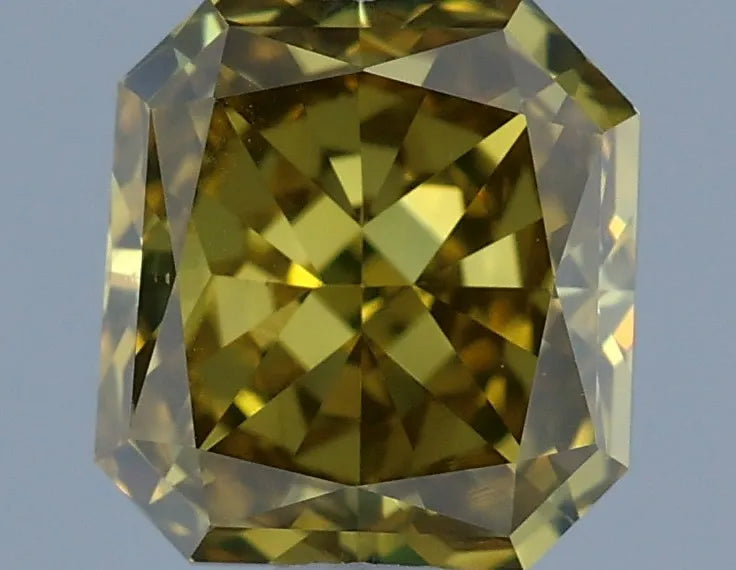 0.70ct Radiant Natural Diamond (Colour Fancy Yellow, Clarity VS1, Cut GD, IGI Certified)