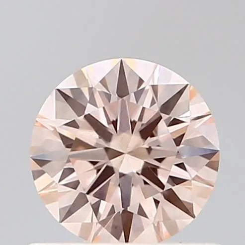 0.70ct Round Lab Grown Diamond (Colour Fancy Pink, Clarity VS1, Cut ID, IGI Certified)