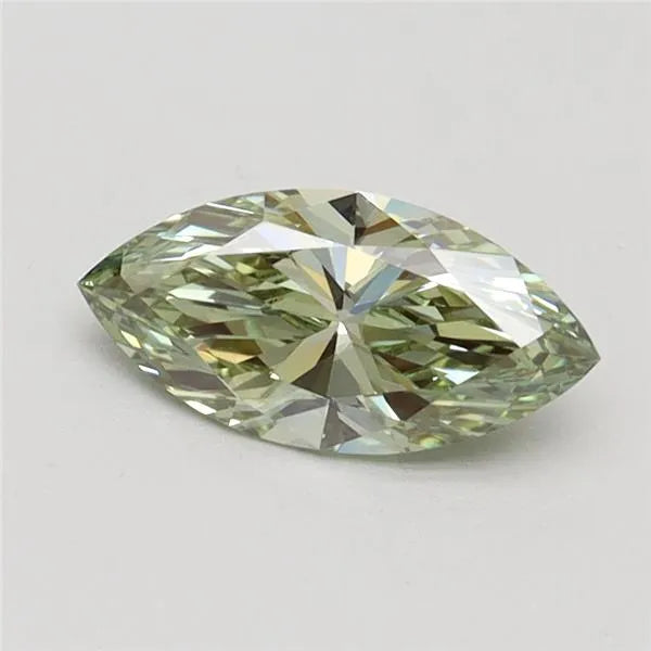 0.71ct Marquise Lab Grown Diamond (Colour Fancy Intense Green, Clarity VVS2, IGI Certified)