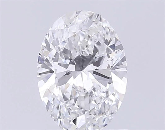 0.71ct Oval Lab Grown Diamond (Colour E, Clarity VS2, IGI Certified)