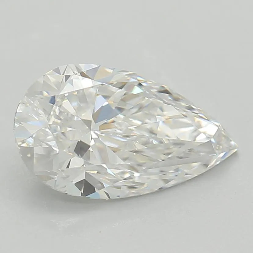 0.71ct Pear Lab Grown Diamond (Colour D, Clarity VVS2, IGI Certified)