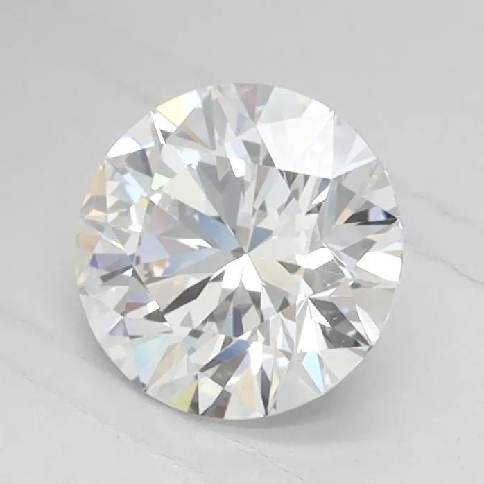 0.71ct Round Lab Grown Diamond (Colour D, Clarity FL, Cut ID, IGI Certified)