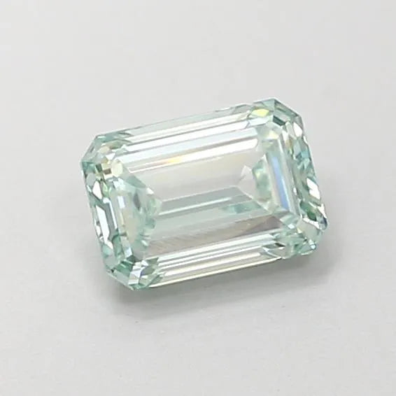 0.72ct Emerald Lab Grown Diamond (Colour Fancy Intense Green, Clarity VS1, IGI Certified)