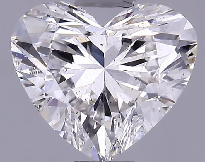 0.72ct Heart Lab Grown Diamond (Colour E, Clarity SI1, IGI Certified)