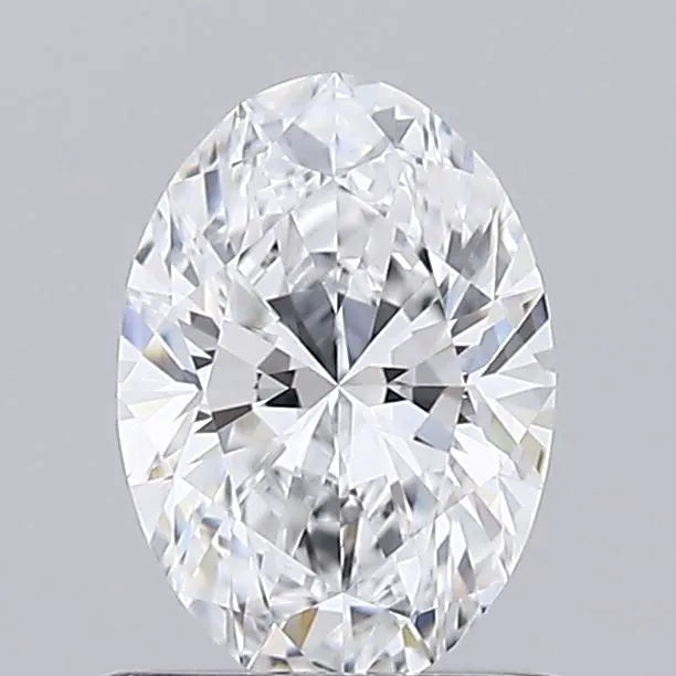 0.72ct Oval Lab Grown Diamond (Colour D, Clarity VVS2, IGI Certified)