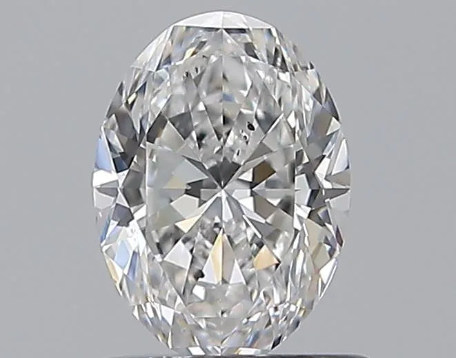 0.72ct Oval Natural Diamond (Colour F, Clarity SI1, Cut VG, GIA Certified)
