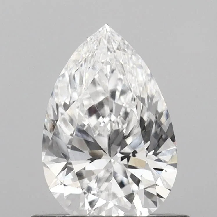 0.72ct Pear Lab Grown Diamond (Colour D, Clarity VS2, IGI Certified)