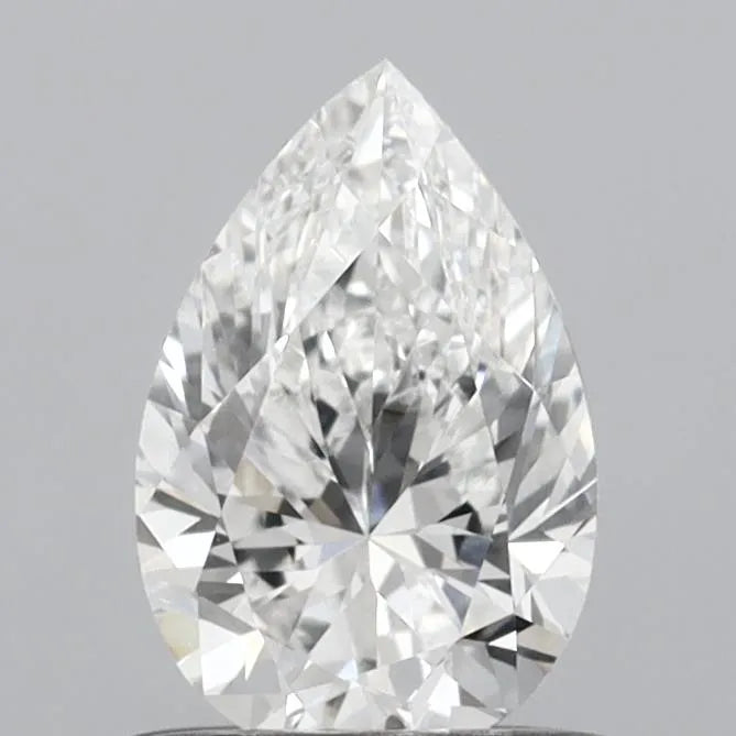 0.72ct Pear Lab Grown Diamond (Colour E, Clarity VS2, IGI Certified)