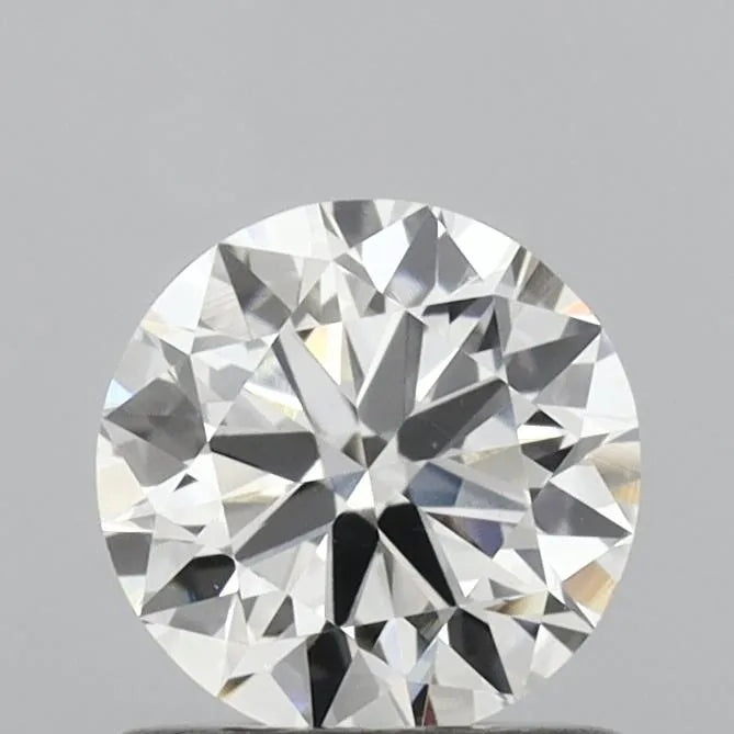 0.72ct Round Lab Grown Diamond (Colour F, Clarity VVS2, Cut EX, IGI Certified)