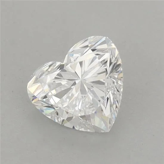 0.73ct Heart Lab Grown Diamond (Colour D, Clarity VVS2, IGI Certified)