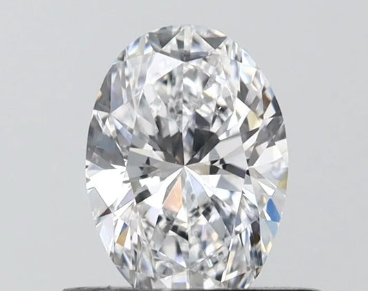 0.73ct Oval Lab Grown Diamond (Colour D, Clarity SI2, IGI Certified)