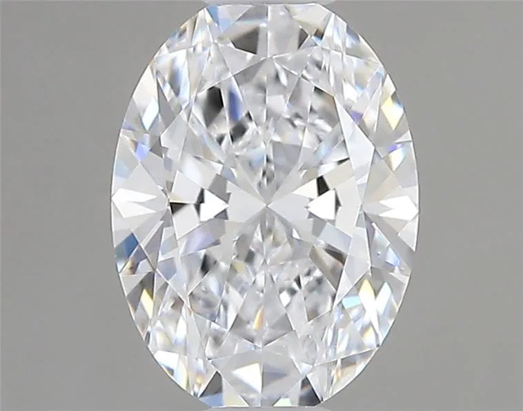 0.73ct Oval Lab Grown Diamond (Colour D, Clarity VVS2, IGI Certified)