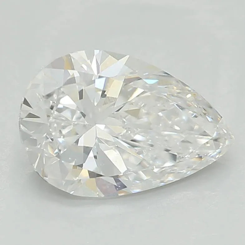0.73ct Pear Lab Grown Diamond (Colour D, Clarity VVS2, IGI Certified)