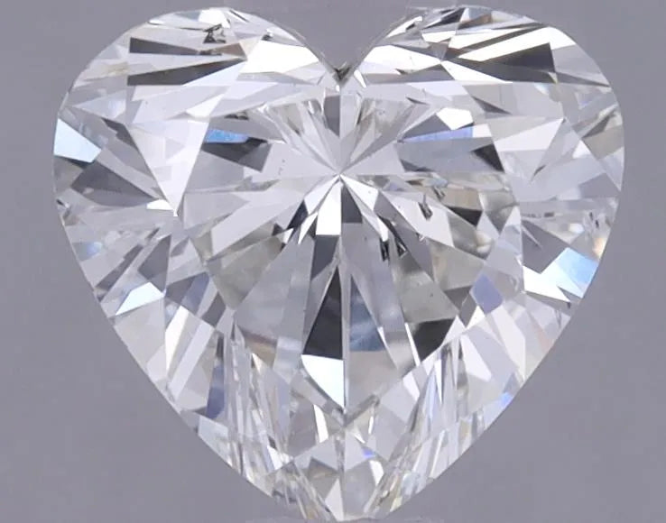 0.74ct Heart Lab Grown Diamond (Colour F, Clarity SI1, IGI Certified)
