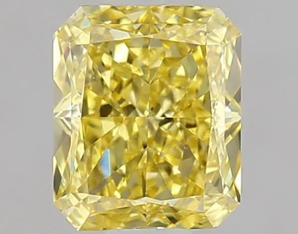 0.74ct Radiant Natural Diamond (Colour Fancy Intense Yellow, Clarity SI1, GIA Certified)
