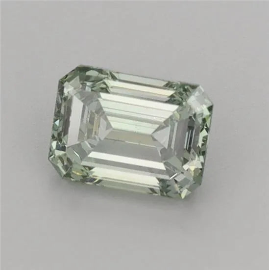 0.75ct Emerald Lab Grown Diamond (Colour Fancy Vivid Green, Clarity VVS2, Cut EX, IGI Certified)