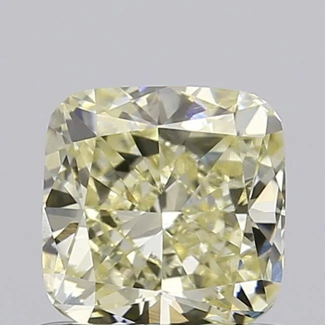 0.76ct Cushion modified Lab Grown Diamond (Colour Very Light Yellow, Clarity VS1, IGI Certified)