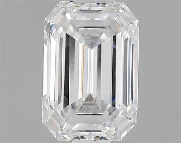 0.76ct Emerald Lab Grown Diamond (Colour E, Clarity VVS2, IGI Certified)