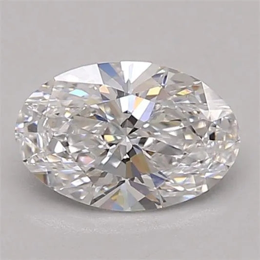 0.76ct Oval Lab Grown Diamond (Colour D, Clarity VVS2, Cut EX, IGI Certified)