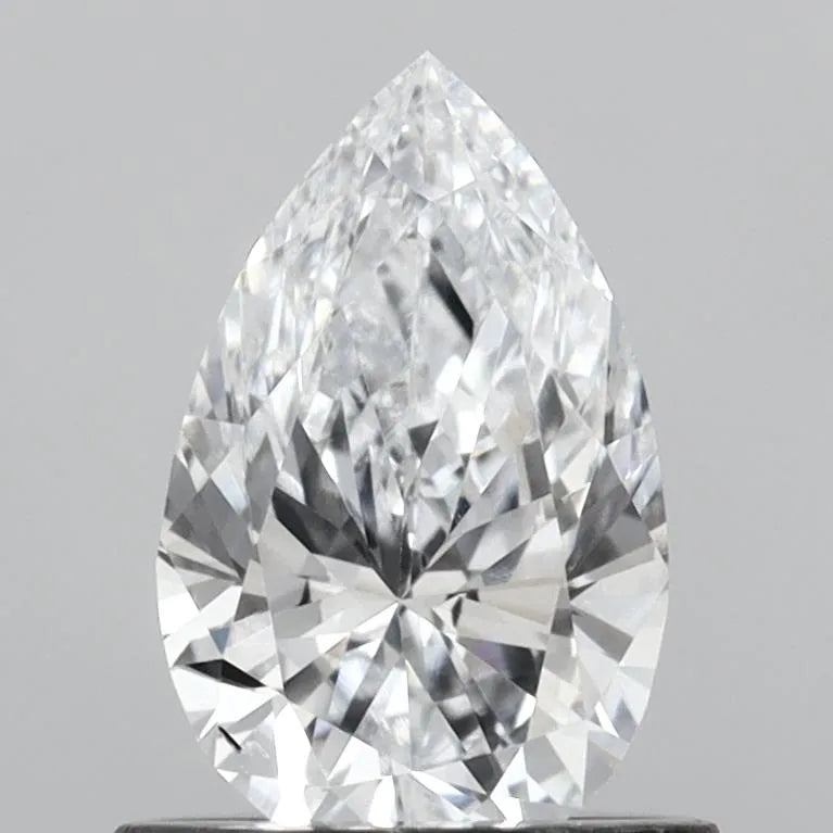 0.76ct Pear Lab Grown Diamond (Colour D, Clarity SI1, IGI Certified)