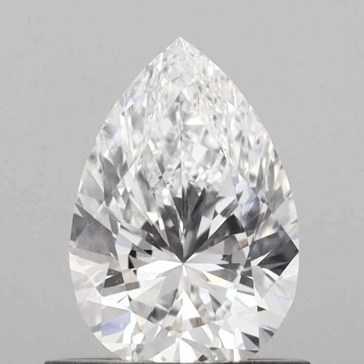 0.76ct Pear Lab Grown Diamond (Colour D, Clarity VS1, IGI Certified)