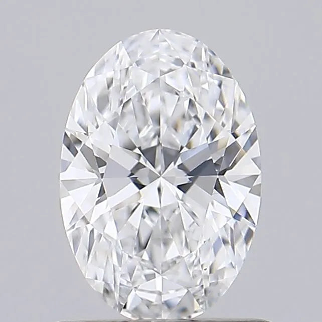 0.77ct Oval Lab Grown Diamond (Colour D, Clarity VVS1, IGI Certified)