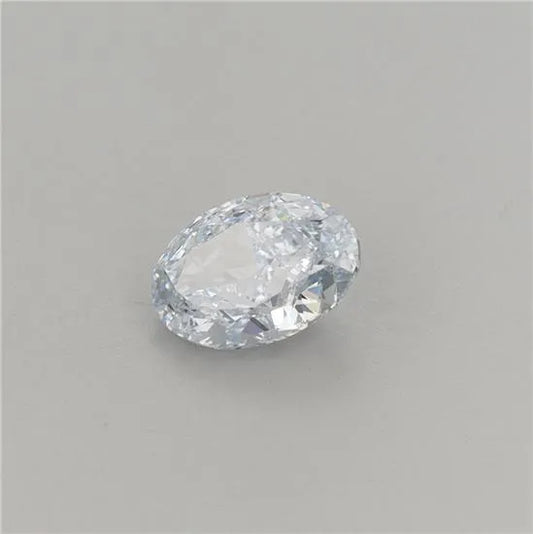 0.77ct Oval Lab Grown Diamond (Colour Fancy Blue, Clarity VS1, IGI Certified)