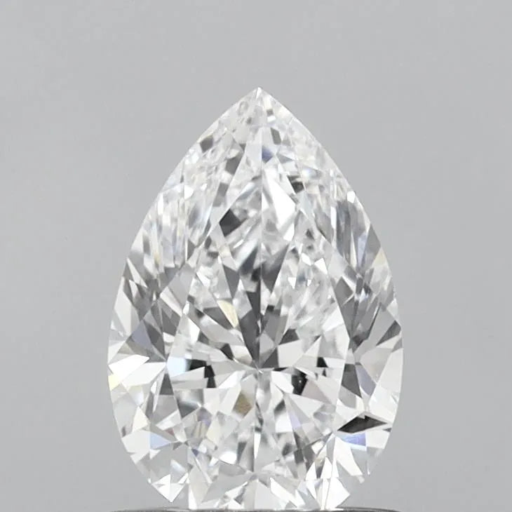 0.77ct Pear Lab Grown Diamond (Colour D, Clarity VVS2, IGI Certified)