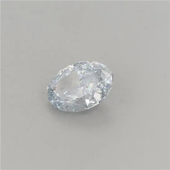 0.78ct Oval Lab Grown Diamond (Colour Fancy Light Blue, Clarity VS1, IGI Certified)