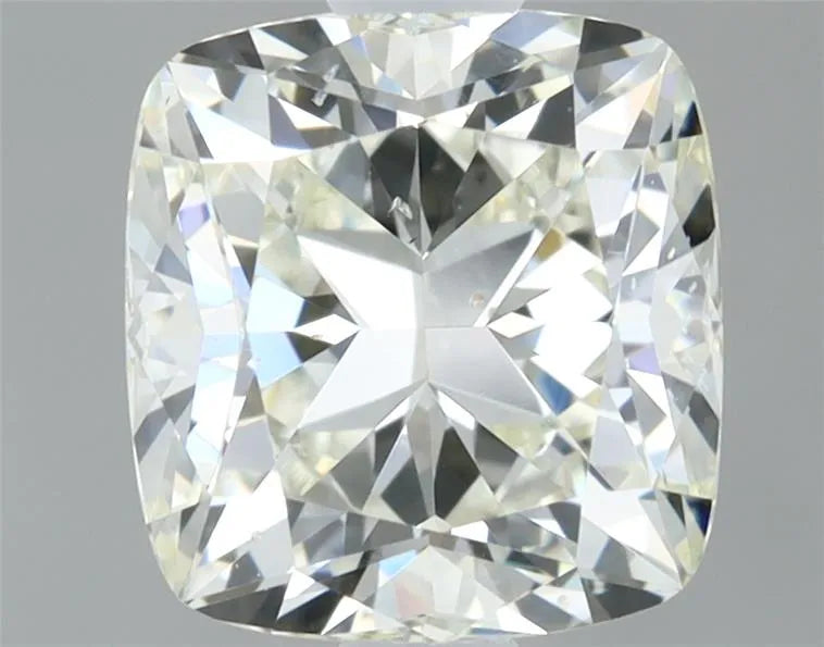 0.79ct Cushion modified Natural Diamond (Colour K, Clarity SI1, Cut EX, GIA Certified)