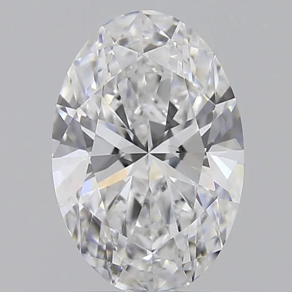 0.79ct Oval Lab Grown Diamond (Colour D, Clarity IF, IGI Certified)