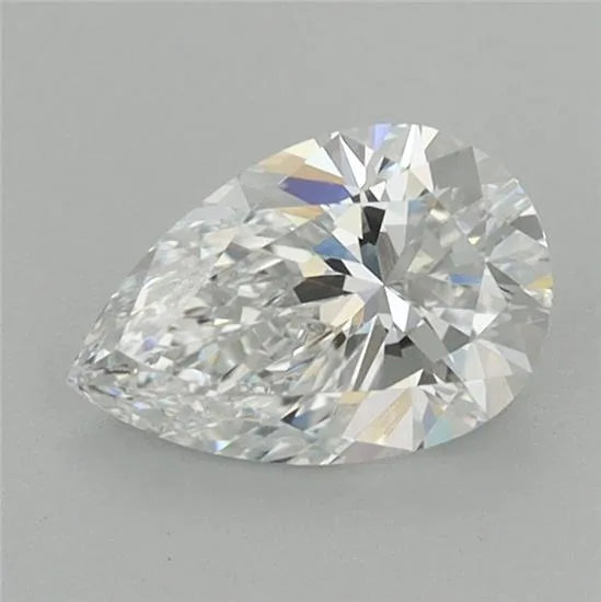 0.79ct Pear Lab Grown Diamond (Colour D, Clarity VVS2, IGI Certified)