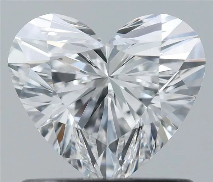 0.80ct Heart Natural Diamond (Colour F, Clarity VVS2, GIA Certified)