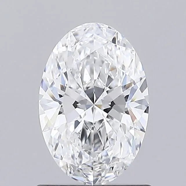 0.80ct Oval Lab Grown Diamond (Colour D, Clarity VVS2, Cut EX, IGI Certified)