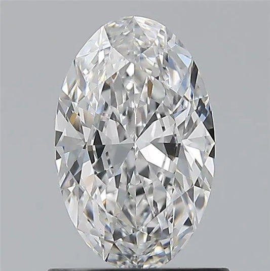 0.80ct Oval Natural Diamond (Colour D, Clarity VVS2, GIA Certified)