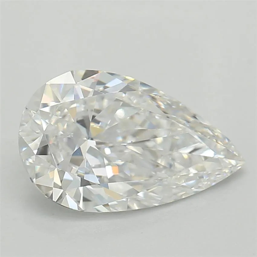 0.80ct Pear Lab Grown Diamond (Colour D, Clarity VVS2, IGI Certified)