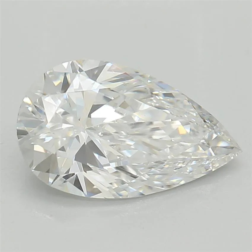 0.80ct Pear Lab Grown Diamond (Colour D, Clarity VVS2, IGI Certified)