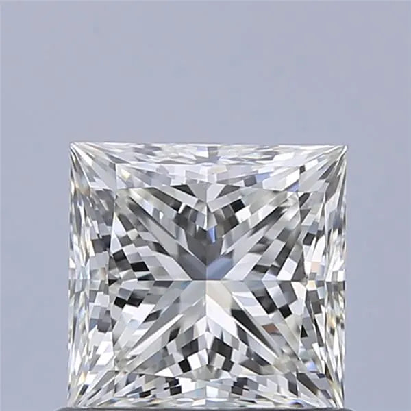 0.81ct Princess Natural Diamond (Colour J, Clarity VVS1, GIA Certified)