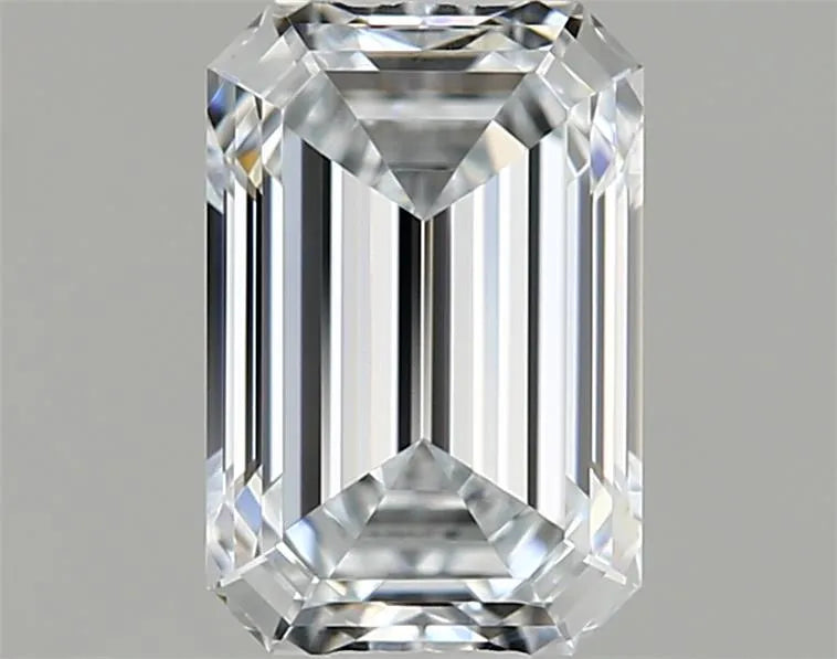 0.82ct Emerald Lab Grown Diamond (Colour F, Clarity VVS1, IGI Certified)