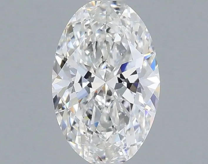 0.82ct Oval Lab Grown Diamond (Colour E, Clarity VVS2, IGI Certified)