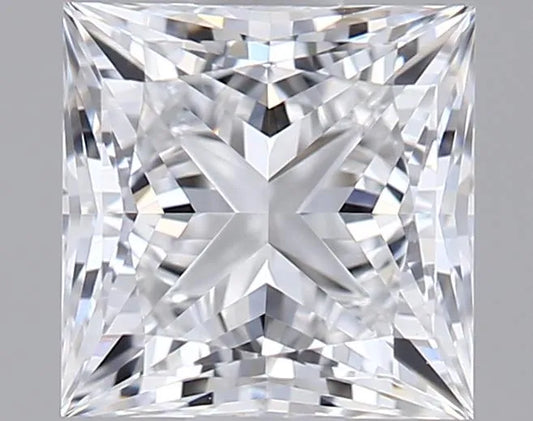 0.82ct Princess Lab Grown Diamond (Colour D, Clarity VVS1, IGI Certified)