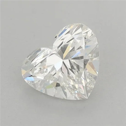 0.83ct Heart Lab Grown Diamond (Colour G, Clarity VVS2, IGI Certified)