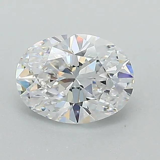 0.84ct Oval Lab Grown Diamond (Colour D, Clarity SI1, Cut VG, IGI Certified)