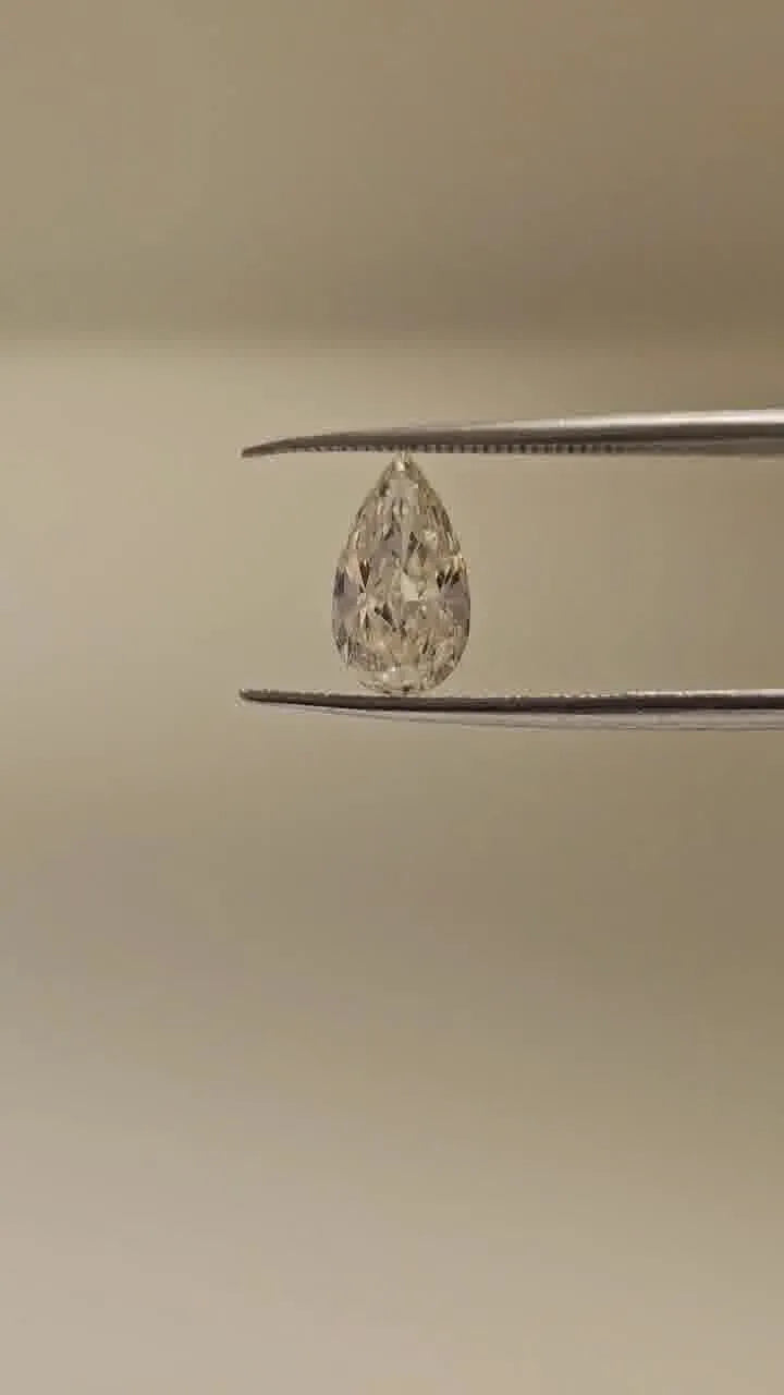 0.84ct Pear Natural Diamond (Colour M, Clarity VVS1, GIA Certified)