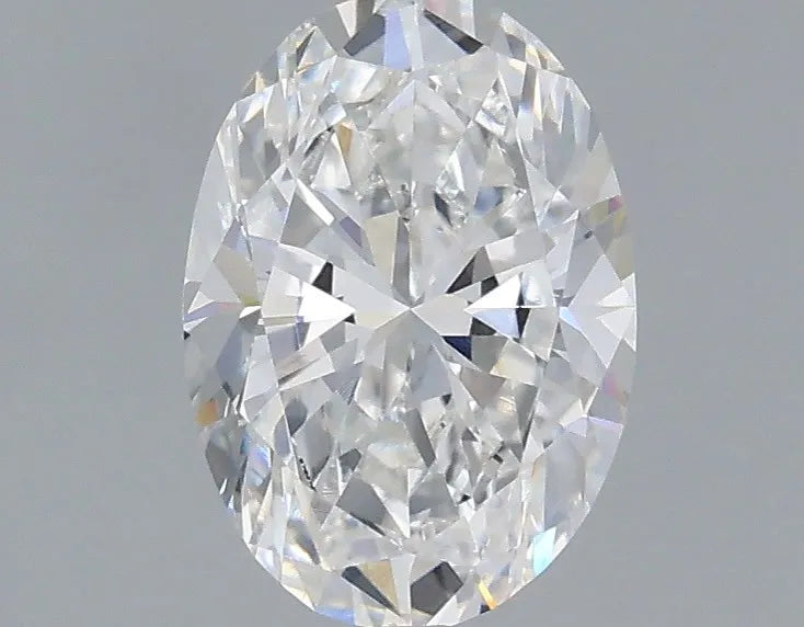 0.85ct Oval Lab Grown Diamond (Colour E, Clarity VVS2, IGI Certified)