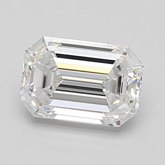 0.86ct Emerald Lab Grown Diamond (Colour E, Clarity VVS2, Cut VG, IGI Certified)